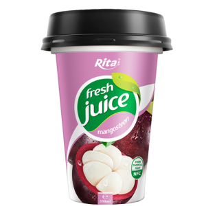 Design Packing mangosteen juice in pp cup 330ml Design Packing mangosteen juice in pp cup 330ml